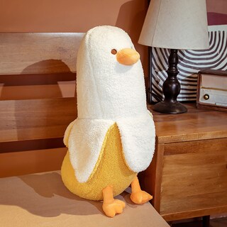 Foto 4 | Foto 4 | Almohada de Peluche con Forma de Melocotón Gato/Plátano y Pato 90 Cm color Blanco - Venta Internacional