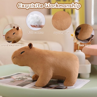 Foto 4 | Foto 4 | Peluche De Peluche Sqeqe Panda Supersuave, 20 Cm - Venta Internacional.