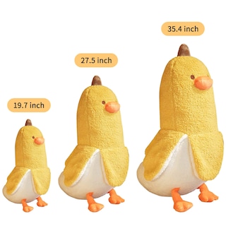 Foto 2 | Foto 2 | Almohada De Peluche Peach Cat Banana Duck Para Niñas Y Niños - Venta Internacional.