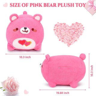 Foto 3 | Foto 3 | Peluche De Peluche Auspicious Beginning Oso Rosa 50 Cm - Venta Internacional.