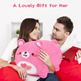 Foto 4 | Foto 4 | Peluche De Peluche Auspicious Beginning Oso Rosa 50 Cm - Venta Internacional.