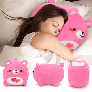 Foto 5 | Foto 5 | Peluche De Peluche Auspicious Beginning Oso Rosa 50 Cm - Venta Internacional.