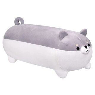 Foto 1 | Foto 1 | Peluche Auspicious Beginning Shiba Inu Corgi, 70 Cm, Color Gris - Venta Internacional.