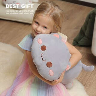 Foto 6 | Foto 6 | Peluche Onsoyours, Bonito Gatito, 30 Cm, Color Gris - Venta Internacional.