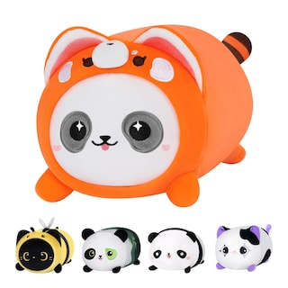 Foto 1 | Foto 1 | Almohada de Felpa Mewaii con Forma de Panda Rojo 20 cm - Venta Internacional