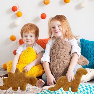 Foto 4 | Foto 4 | Nugget De Pollo Con Forma De Dinosaurio Stegosaurus De Peluche, 45 Cm - Venta Internacional.