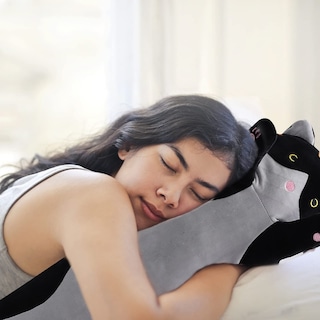 Foto 6 | Foto 6 | Almohada de Peluche Shangman con Forma de Gato Negro 110 cm - Venta Internacional