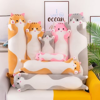 Foto 2 | Foto 2 | Almohada de Felpa Snowolf Giant Soft Gato 150 Cm - Venta Internacional