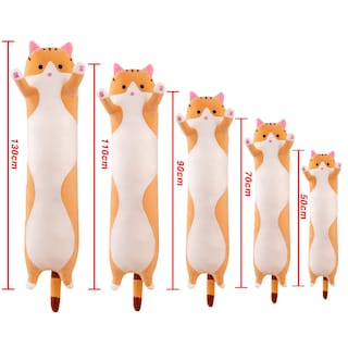 Foto 5 | Foto 5 | Almohada de Felpa Snowolf Rosa Cat Soft de 50 cm para Niños - Venta Internacional