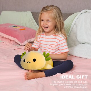 Foto 4 | Foto 4 | Juguete De Peluche Onsoyours Cute Axolotl 33 Cm Amarillo Para Niños - Venta Internacional.