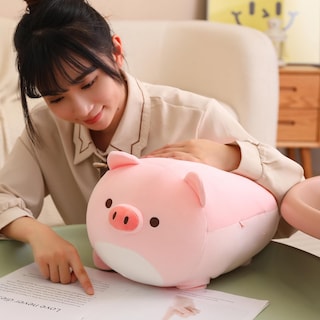 Foto 3 | Foto 3 | Peluche De Peluche Auspicious Beginning Pink Pig De 40 Cm - Venta Internacional.