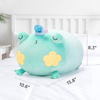 Foto 6 | Foto 6 | Almohada de Peluche Mewaii Rana 40 cm - Venta Internacional