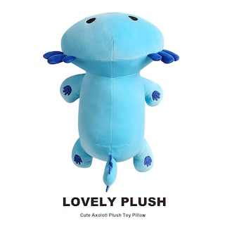 Foto 6 | Foto 6 | Peluche Onsoyours Cute Axolotl Azul De 33 Cm Para Niños Y Adultos - Venta Internacional.