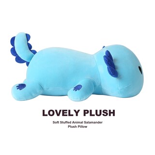 Foto 7 | Foto 7 | Peluche Onsoyours Cute Axolotl Azul De 33 Cm Para Niños Y Adultos - Venta Internacional.