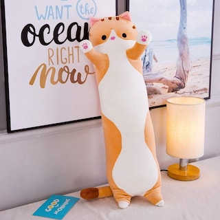 Foto 2 | Foto 2 | Muñeca De Peluche Con Forma De Gato Shangman, Adorable Gatito De Peluche Con Dibujos Animados, 150 Cm - Venta Internacional.
