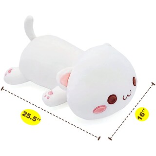 Foto 3 | Foto 3 | Almohada de Peluche Onsoyours con Forma de Bonito Gatito de Peluche 25,5 Cm - Venta Internacional