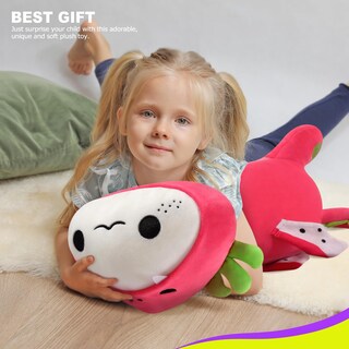 Foto 4 | Foto 4 | Peluche Onsoyours Axolotl Dragon Fruit Para Niños, 19 Cm - Venta Internacional.