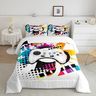 Foto 1 | Foto 1 | Set de Edredón Erosebridal Kids Gaming Queen con Diseño de Mando - Venta Internacional