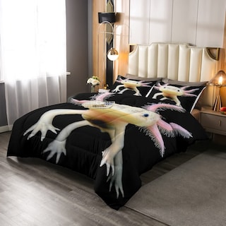 Foto 2 | Foto 2 | Juego de Cama Erosebridal Axolotl de Tamaño completo con Edredón y Fundas de Almohada - Venta Internacional