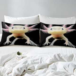 Foto 4 | Foto 4 | Juego de Cama Erosebridal Axolotl de Tamaño completo con Edredón y Fundas de Almohada - Venta Internacional