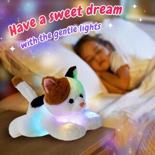 Foto 3 | Foto 3 | Protectores Luminosos Para Animales De Peluche Que Iluminan A Calicó Cat Con Led De 38 Cm - Venta Internacional.