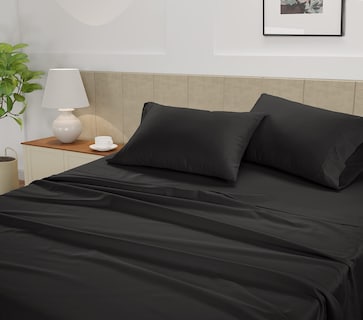 Foto 3 | Foto 3 | Juego De Sábanas Lane Linen De 450 Hilos, 100% Algodón, Color Negro - Venta Internacional.