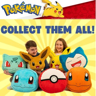 Foto 6 | Foto 6 | Almohada Decorativa De Felpa Franco Pokemon Squirtle Anime - Venta Internacional.