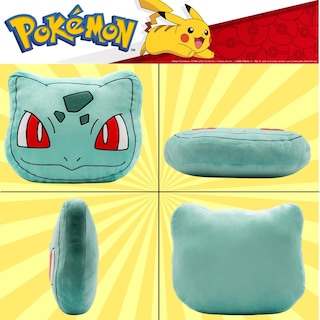 Foto 4 | Foto 4 | Almohada Decorativa Franco Pokemon Bulbasaur Anime Plush - Venta Internacional.