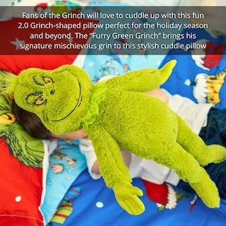 Foto 2 | Foto 2 | Cojín Buddy Franco Dr. Seuss El Grinch De 50 Cm - Venta Internacional.