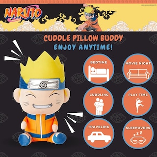 Foto 2 | Foto 2 | Almohada De Peluche Buddy Franco Collectibles Naruto Anime - Venta Internacional.