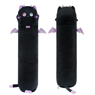 Foto 1 | Foto 1 | Almohada Corporal De Felpa Mewaii Long Cat Con Forma De Animal De Peluche Morado, 90 Cm - Venta Internacional.