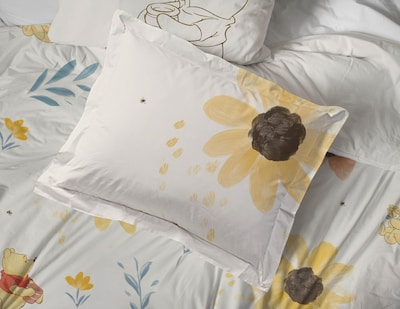 Foto 5 | Foto 5 | Juego De Ropa De Cama Jay Franco Disney Winnie The Pooh, Tamaño Completo - Venta Internacional.