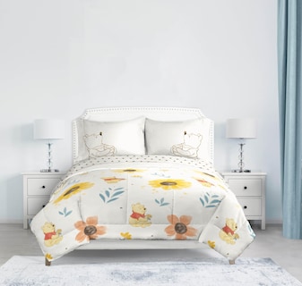 Foto 6 | Foto 6 | Juego De Ropa De Cama Jay Franco Disney Winnie The Pooh Queen De 7 Piezas - Venta Internacional.