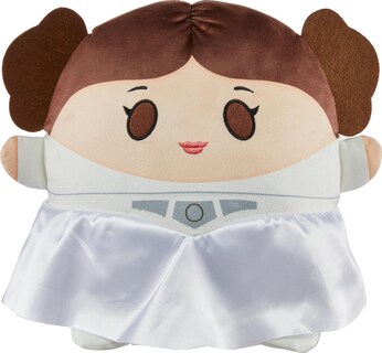 Foto 6 | Foto 6 | Peluche Mattel Princesa Leia Cuutopia Star Wars 25 cm - Venta Internacional