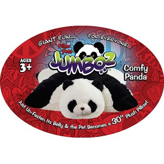 Foto 4 | Foto 4 | Almohada De Felpa Para Mascotas Jumboz Panda, Plegable, 30 Cm - Venta Internacional.