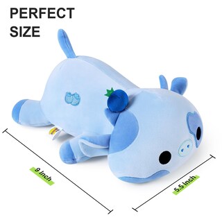 Foto 4 | Foto 4 | Almohada De Peluche Onsoyours Cute Cow Blueberry Para Niños De 9 Pulgadas - Venta Internacional.