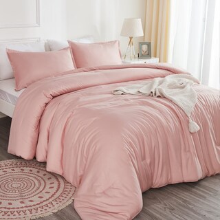 Foto 3 | Foto 3 | Juego De Edredón Litanika Pink De Tamaño Completo Para Niñas, 3 Piezas - Venta Internacional.