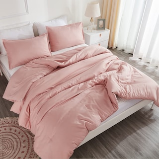 Foto 4 | Foto 4 | Juego De Edredón Litanika Pink De Tamaño Completo Para Niñas, 3 Piezas - Venta Internacional.