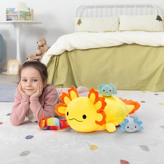 Foto 4 | Foto 4 | Juguete De Peluche Maogolan Giant Axolotl Con 3 Bebés En El Interior De 60 Cm - Venta Internacional.