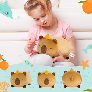 Foto 4 | Foto 4 | Almohada De Felpa Mewaii, Bonito Capibara, 20 Cm, Suave Y Esponjosa, Regalo Para Niños - Venta Internacional.