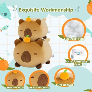 Foto 6 | Foto 6 | Peluche Mewaii Cute Capybara De 40 Cm, Supersuave Para Niños - Venta Internacional.