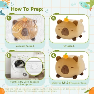 Foto 7 | Foto 7 | Peluche Mewaii Cute Capybara De 40 Cm, Supersuave Para Niños - Venta Internacional.