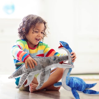 Foto 4 | Foto 4 | Juguete De Peluche Mosasaurus Dinosaur Auluda, Gris, 45 Cm/18 Pulgadas - Venta Internacional.