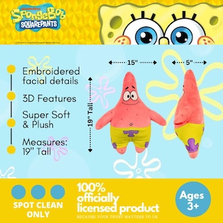 Foto 2 | Foto 2 | Cojín Franco Collectibles Bob Esponja Con Forma De Estrella - Venta Internacional.