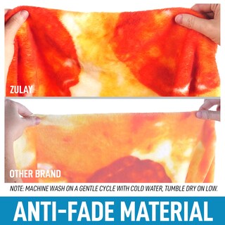 Foto 7 | Foto 7 | Manta Para Pizza Zulay Giant Pepperoni, 152 Cm, Novedosa Franela - Venta Internacional.