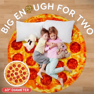 Foto 6 | Foto 6 | Manta Novedosa Zulay Giant Para Pizza De Pepperoni De Doble Cara - Venta Internacional.
