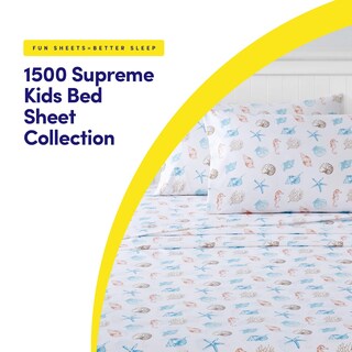 Foto 2 | Foto 2 | Juego De Sábanas Sweet Home Collection 1500 Supreme Kids Twin X - Venta Internacional.