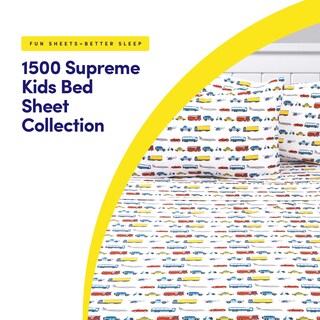 Foto 2 | Foto 2 | Juego De Sábanas Sweet Home Collection 1500 Supreme Kids - Venta Internacional.