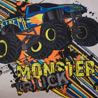 Foto 5 | Foto 5 | Juego De Sábanas Sweet Home Collection Monster Truck Twin - Venta Internacional.