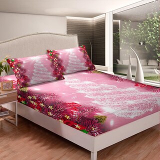 Foto 5 | Foto 5 | Juego De Ropa De Cama Feelyou Kids Merry Christmas Queen Size - Venta Internacional.